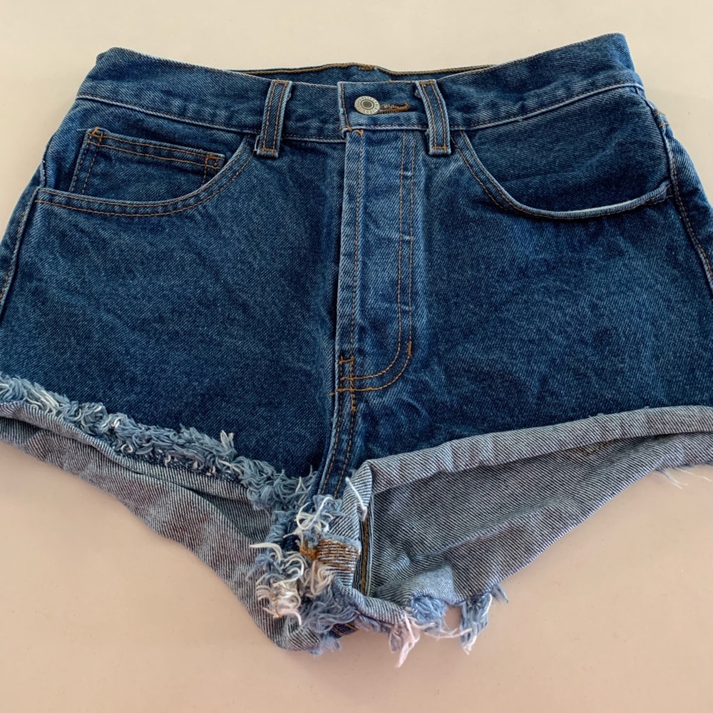 Brandy Melville John Gault blue jean shorts